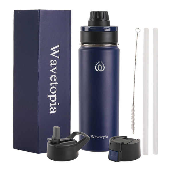 Wide Mouth Sports Water Bottle - Aegean